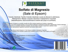 Carica l'immagine nel visualizzatore di Gallery, Solfato di Magnesio (Sale di Epsom) 500g – Puro al 99,9% – Integratore in Polvere – Transito Intestinale - Detox, Sollie