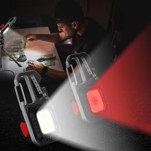Carica l'immagine nel visualizzatore di Gallery, Czemo Mini Luce da Lavoro Ricaricabile 800 Lumen LED Lampade di Ispezione Portatile Mini Torcia Portachiavi Luce di Emer