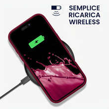 Carica l'immagine nel visualizzatore di Gallery, kwmobile Cover per iPhone 16 Custodia - Back Case per Smartphone in Silicone TPU - Protezione Gommata - rosso rabarbaro