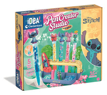 Carica l'immagine nel visualizzatore di Gallery, Clementoni Idea - Laboratorio delle Penne Disney Stitch, Kit Creativo per Bambini 6+ Anni, con 25+ Accessori e 5 Penne P