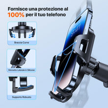 Carica l'immagine nel visualizzatore di Gallery, Miracase Porta Cellulare Auto [Nuovo Doppio Gancio in Acciaio] Supporto Telefono Auto Porta Telefono per Presa D'aria Compatibile con iPhone 16/15/14 Samsung Xiaomi e Altri Smartphones Series