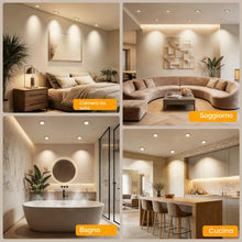 Carica l'immagine nel visualizzatore di Gallery, TaoFiaCo 6W Faretti da Incasso LED 230V Bianco Neutro 4000K, Set di 6