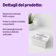 Carica l'immagine nel visualizzatore di Gallery, by Amazon Cotton Fioc, 100% Cotone, 200 Pezzi