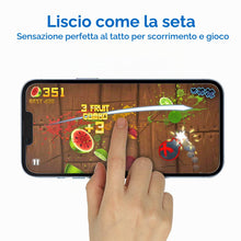 Carica l'immagine nel visualizzatore di Gallery, Mothca Vetro Temperato Opaco per iPhone 14, 2 Pellicole Protettive Opache + 2 Pellicole Fotocamera, Anti-Impronte e Anti