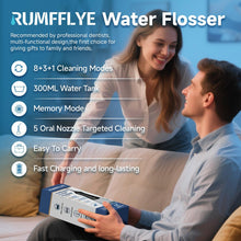 Carica l'immagine nel visualizzatore di Gallery, Idropulsore Dentale Irrigatore Orale Water Flosser con 12 Modalità
