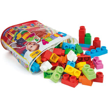 Carica l&#39;immagine nel visualizzatore di Gallery, Clementoni Clemmy Plus - 60 Mattoncini per Costruzioni, Gioco Prima Infanzia Made in Italy, Bambini 18-36 Mesi, 100% Igienici e Lavabili, per Sviluppare Manualità, Percezione Visiva e Fantasia, 14880