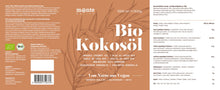 Carica l'immagine nel visualizzatore di Gallery, MonteNativo Olio di Cocco Biologico Extra Vergine –3x1000ml– Crudo e Spremuto a Freddo; Organico e Puro 100%; Non Processato, Bio, Ideale per Capelli, per il Corpo e ad Uso Alimentare, Non Raffinato