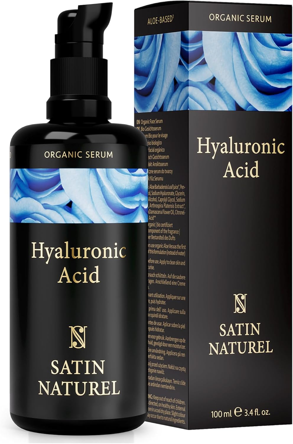 VINCITORE 06/20* BIO Siero Viso all’Acido Ialuronico Puro 100% 100ml
