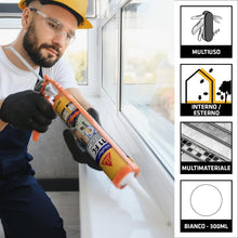 Carica l'immagine nel visualizzatore di Gallery, SIKA - Sigillante adesivo - Sikaflex-11 FC Purform - Bianco - 300ml
