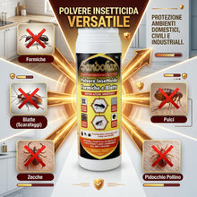 Carica l'immagine nel visualizzatore di Gallery, Sandokan, Insetticida Formiche Polvere 1 Kg, Veleno per Formiche e Blatte ad Azione Abbattente Rapida, Polvere Anti Form