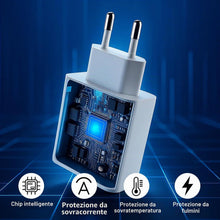 Carica l'immagine nel visualizzatore di Gallery, Caricabatterie rapido da 120 W per Xiaomi, con cavo USB C da 1.5 m, per adattatore da 120 W per Xiaomi Redmi Note 14 Pro