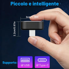 Carica l'immagine nel visualizzatore di Gallery, Adattatore Wireless 2 in 1 per CarPlay &amp; Android Auto, Type-C/USB