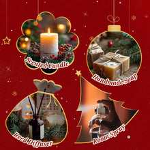 Carica l'immagine nel visualizzatore di Gallery, AESHORY Set di Oli Essenziali per Diffusori Natale 6 x 10ML, Olio Essenziale Naturali Profumate per Aromaterapia, Fabbricazione di Candele, Profumo Casa, Regali di Natale
