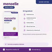 Carica l'immagine nel visualizzatore di Gallery, menoelle Ovula med ovuli vaginali secchezza vaginosi candida acido borico