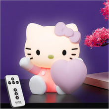 Carica l'immagine nel visualizzatore di Gallery, Get Trend Hello Kitty Sanrio Silicone Luce 3D, Ricaricabile Tramite USB LED Lampada Anime, 3 Modalità Luce Telecomandate