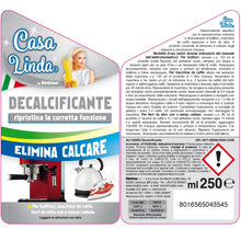 Carica l'immagine nel visualizzatore di Gallery, Decalcificante, Rhutten, Casa Linda, Macchine Caffè, Ferri da Stiro, Bollitori, 250ml