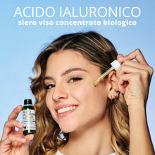 Carica l'immagine nel visualizzatore di Gallery, La Saponaria | Acido ialuronico multiplo peso molecolare, Siero viso antiage, Rimpolpante, Idratante e liftante, Siero a