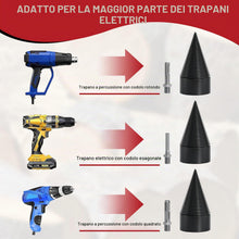 Carica l'immagine nel visualizzatore di Gallery, Punta per Spaccalegna, Punta a Cono per Trapano Spaccalegna, Vite Conica Spaccalegna, Punta Spaccalegna per Trapano, Pun