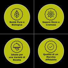Carica l'immagine nel visualizzatore di Gallery, Sunita Crema di Tahini Integrale Biologica - Premium Tahina Crema di Sesamo - Salsa di Tahini Ricca e Cremosa per Hummus e Salse - 680g