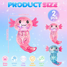 Carica l'immagine nel visualizzatore di Gallery, 2 Pezzi Squeeze Giocattoli,Axolotl Squeezes Toy,Axolotls Squishy