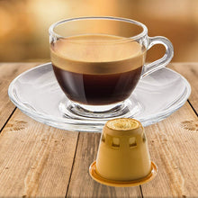 Carica l'immagine nel visualizzatore di Gallery, Note D'Espresso Caffè Qualità Oro, Capsule Compatibili con Sistema NESPRESSO, 100 Caps