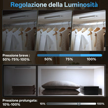 Carica l'immagine nel visualizzatore di Gallery, Luce LED Sottopensile Cucina, Luci Led Bianco Freddo 6500 K