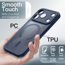 Carica l'immagine nel visualizzatore di Gallery, JETech Cover Magnetica Opaca per iPhone 17 Pro, Blu Scuro