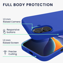 Carica l'immagine nel visualizzatore di Gallery, kwmobile Cover per iPhone 17 Custodia - Back Case per Smartphone in Silicone TPU - Protezione Gommata - blu baltico