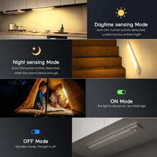 Carica l'immagine nel visualizzatore di Gallery, OUILA Luce Armadio LED con Sensore di Movimento Luci Sottopensile Cucina