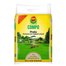 Carica l'immagine nel visualizzatore di Gallery, COMPO Prato, Concime Per Tappeti Erbosi, Per un Prato Sempreverde, 4kg
