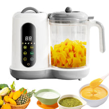 Carica l'immagine nel visualizzatore di Gallery, Cuocipappa Mixer Multifunzione, Cuocipappa per Bambini, Cuocipappas per Bambini, Cuocivapore, Frullatore e Sterilizzatore in un Unico Apparecchio,Sterilizzatore in un Unico Apparecchio, 400 ml