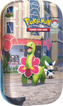 Carica l'immagine nel visualizzatore di Gallery, Pokémon: miniscatola da collezione Luminopoli (Meganium e Meowstic) del GCC Pokémon (2 buste di espansione, 1 carta con 