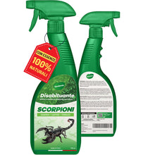 Carica l'immagine nel visualizzatore di Gallery, Gardemia Disabituante Anti Scorpioni 750ml Spray Sgradito Azione Naturale Barriera Vegetale per Esterni Interni Casa Dis