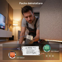 Carica l'immagine nel visualizzatore di Gallery, REYLAX Trasformatore LED 24V, Alimentatore 30W 1.25A, AC 220V to DC