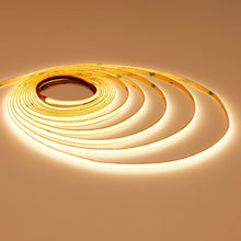 Carica l'immagine nel visualizzatore di Gallery, TOPAI Striscia LED COB 24V Ultra Sottile 5mm Bianco Caldo 5 Metri