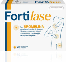 Carica l'immagine nel visualizzatore di Gallery, Fortilase, 20 Compresse, Integratore Alimentare di Bromelina