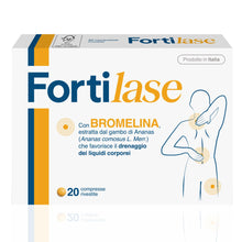 Carica l'immagine nel visualizzatore di Gallery, Fortilase, 20 Compresse, Integratore Alimentare di Bromelina