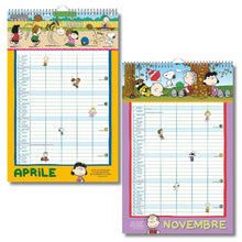 Carica l'immagine nel visualizzatore di Gallery, EURO PUBLISHING: Calendario Agenda Peanuts 2027 - Prodotto ufficiale - cm 29x44