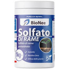 Carica l'immagine nel visualizzatore di Gallery, Solfato di Rame | Concime Inorganico Puro 98/99% | Rame Solubile 25% | Uso Agricolo e Biologico | Residuo Zero | Rame Pe