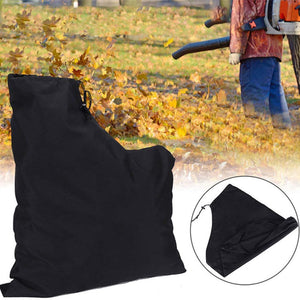 Borsa per Soffiare le Foglie, Sacchetto Per Aspirafoglie, Sacchetto Per Foglie Con Cordino, Sacco di Raccolta per soffiatore di Foglie, Aspirafoglie Borsa Conservazione per Giardino Cortile (nero)