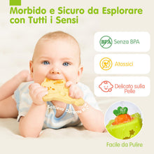 Carica l'immagine nel visualizzatore di Gallery, hahaland Giochi Neonato 6 Mesi, Scatola Fazzoletti Silicone Montessori