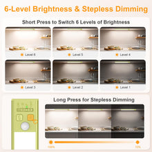 Carica l'immagine nel visualizzatore di Gallery, Gritin Gen 2 Luce LED Sottopensile Cucina 32.3CM/2PZ-5 Colori&amp;6 Luminosità