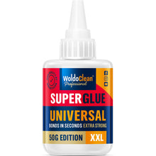 Carica l'immagine nel visualizzatore di Gallery, WoldoClean Colla Istantanea Universale Gel 50g - Extra Forte Attaccatutto