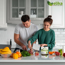 Carica l'immagine nel visualizzatore di Gallery, BIO Amla Elikafoods® BIOLOGICA. 240 compresse da 500mg. Rafforza i capelli e la pelle. Contiene vitamina C, minerali e a