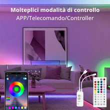 Carica l'immagine nel visualizzatore di Gallery, 44 Tasten Bluetooth LED Strip Controller APP Steuerung