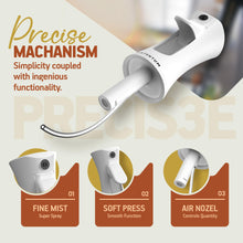 Carica l&#39;immagine nel visualizzatore di Gallery, PORTENTUM Spruzzino olio per friggitrice aria 300ml Spray Olio Cucina Antigoccia, Oliera di Vetro con Dispenser Accessori Friggitrice Senza Olio