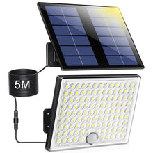 Carica l'immagine nel visualizzatore di Gallery, Lampada Solare da Esterno, Faretto Led da Esterno con Sensore di Movimento, Luce Solare Led Esterno con Pannello Solare,
