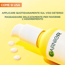 Carica l'immagine nel visualizzatore di Gallery, Garnier Siero in Crema Vitamina C SkinActive, 2 in 1 Siero Vitamina C e Crema Viso Idratante SPF25, Anti-Macchie e Illum