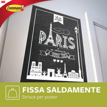 Carica l'immagine nel visualizzatore di Gallery, Command Strisce per Poster, Confezione Convenienza, 60 Strisce