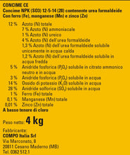 Carica l'immagine nel visualizzatore di Gallery, Compo NPK ORO, Concime Universale, Per Piante Orticole, Frutticole e Ornamentali, In Vaso e Piena Terra, Nutre Fino a 3 